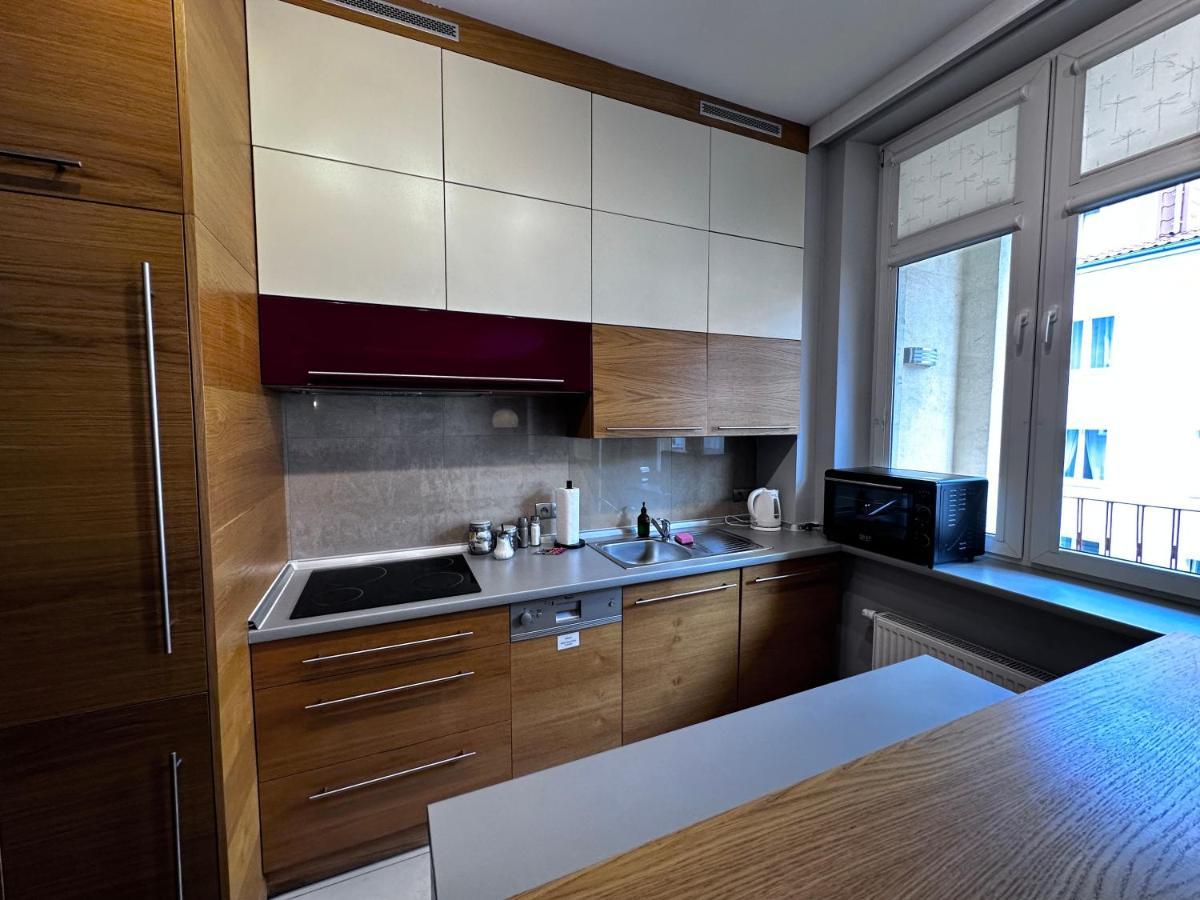 Ferienwohnung Dk Apartament W Centrum Allenstein Exterior foto