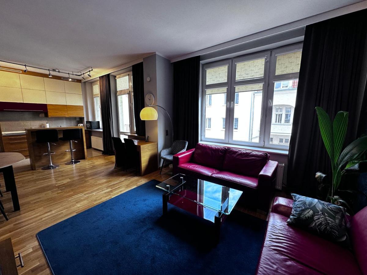 Ferienwohnung Dk Apartament W Centrum Allenstein Exterior foto